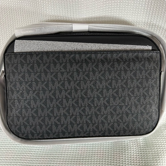 Michael Kors jet set large logo, Crossbody bag black - Picture 7 of 8